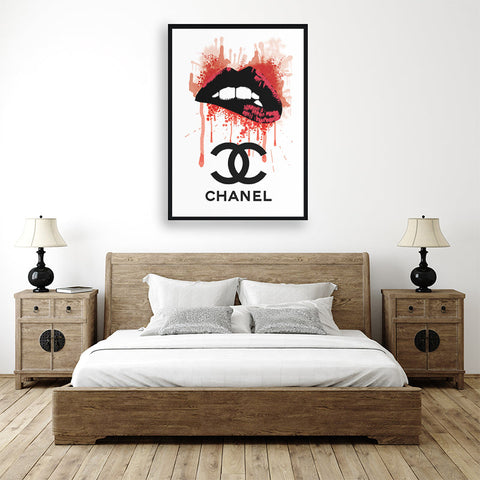 toile chanel grand format
