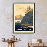 Affiche  Harry Potter Vintage