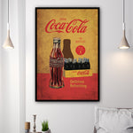 tableau vintage coca cola 