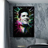 Tableau Elvis Presley Rock and roll
