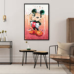 Tableau Street Art Disney Mickey Peinture