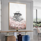 Cerisier Japonais en Fleur tableau