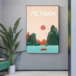 tableau peinture vietnam 