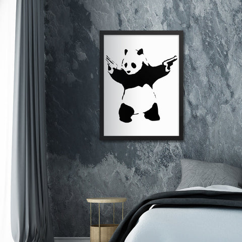 Tableau bansky panda