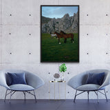 Tableau Chevaux Sauvages