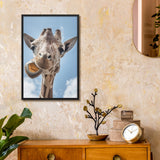tableau girafe rigolote 