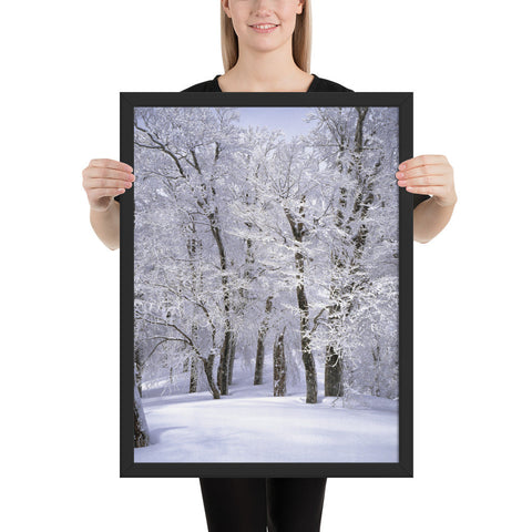 Tableau Hiver Glacial