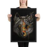 tableau loup design