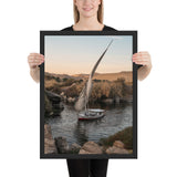 Tableau Egypte Bateau 