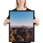 Tableau Montagne Panoramique Contemporain