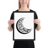 Tableau oriental islam demi-lune