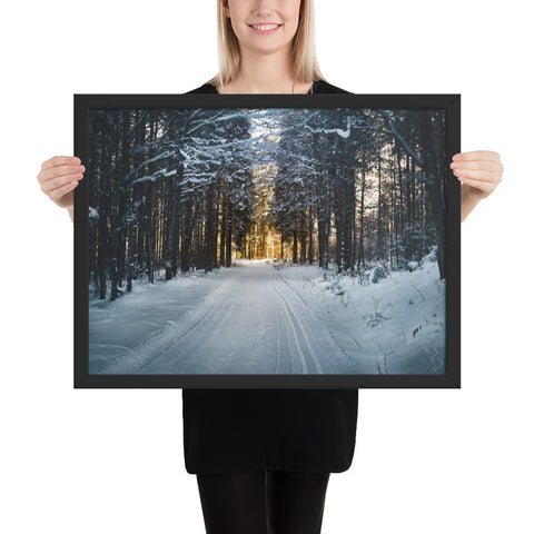 Tableau Neige et Paysage