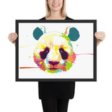 Tableau Panda Pop Art Design