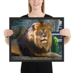 Tableau Moderne Lion Noble