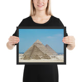 Tableau Egypte Antique Pyramides pour Déco
