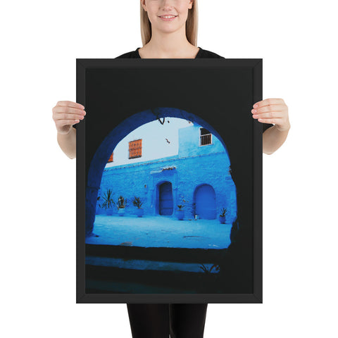 Tableau Paysage Marocain Chefchaouen