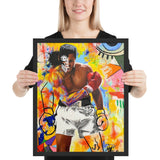 tableau mohamed ali forme géométrique