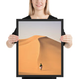 Tableau Paysage <Br> Desert Touareg au Sahara