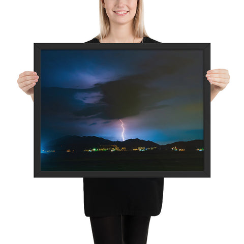 Tableau Paysage Orage