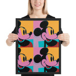 Tableau andy warhol mickey en double