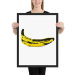 Tableau Street art andy warhol banana