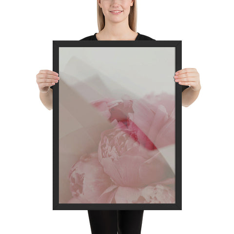 Tableau Fleur Pastel Grand Format