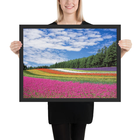 Tableau Fleur Panoramique Zen Haute définition