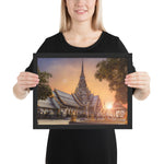 Tableau Paysage Thaïlandais Architecture