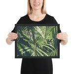 Tableau tropical le buisson vert