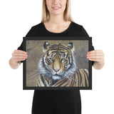 tableau design tigre peinture (graffiti)