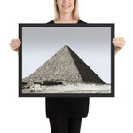 Tableau Pyramide Noir et Blanc Moderne