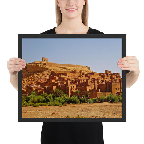Tableau Oriental Maroc Paysage