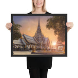 Tableau Paysage Thaïlandais Temple