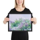 Tableau Fleur Peinture Style Monet Haute Définition