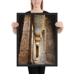 Tableau Paysage Egypte Ancienne (Le Temple) 