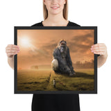 Tableau  Gorille King Kong  au Soleil