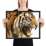 tableau design tigre peinture