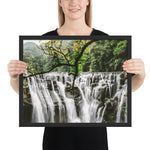 deco mural paysage tropical