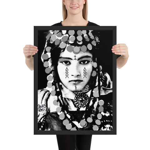 Tableau oriental femme berbere moderne