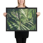 Tableau tropical le buisson de la jungle