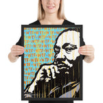 tableau toile martin luther king