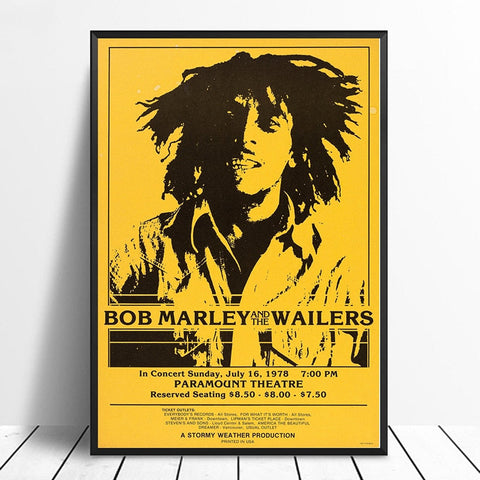 Toile Bob Marley and The Wailers