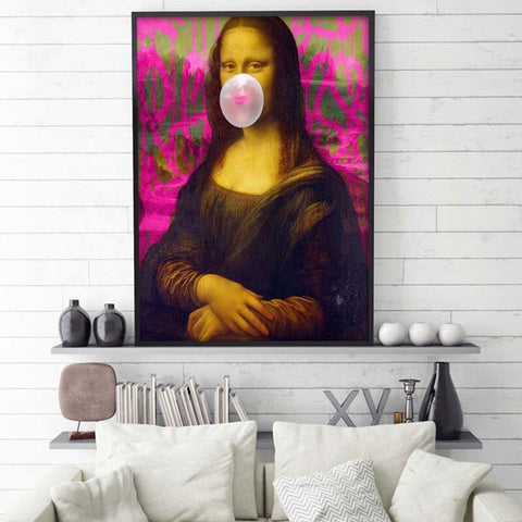 Tableau Mona Lisa Moderne
