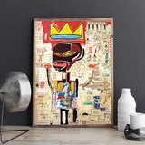 Tableau Jean Michel Basquiat Le Roi